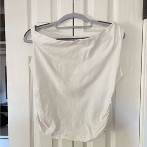 White Off The Shoulder Top